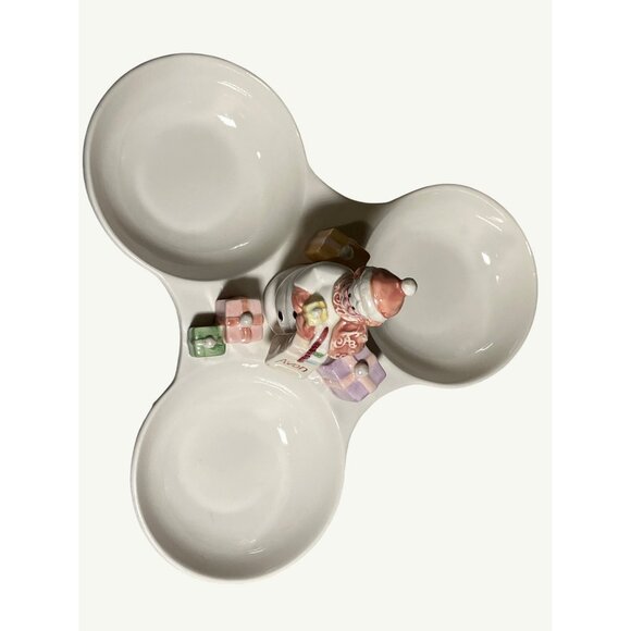 Avon Snowlady 2003 Presidents Club Holiday Gift Collection Serving Dish - Picture 11 of 16